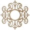 Ekena Millwork Dijon Wood Fretwork Pierced Ceiling Medallion, Red Oak, 18"OD x 5 7/8"ID x 1/4"T CMWP18X18X0250DIRO - alternate 5
